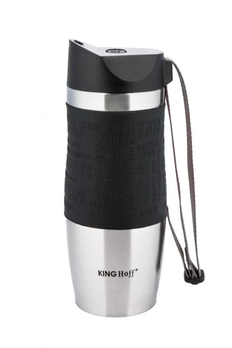 Kinghoff, kubek termiczny termos Quick Stop, 380 ml, KH-4176