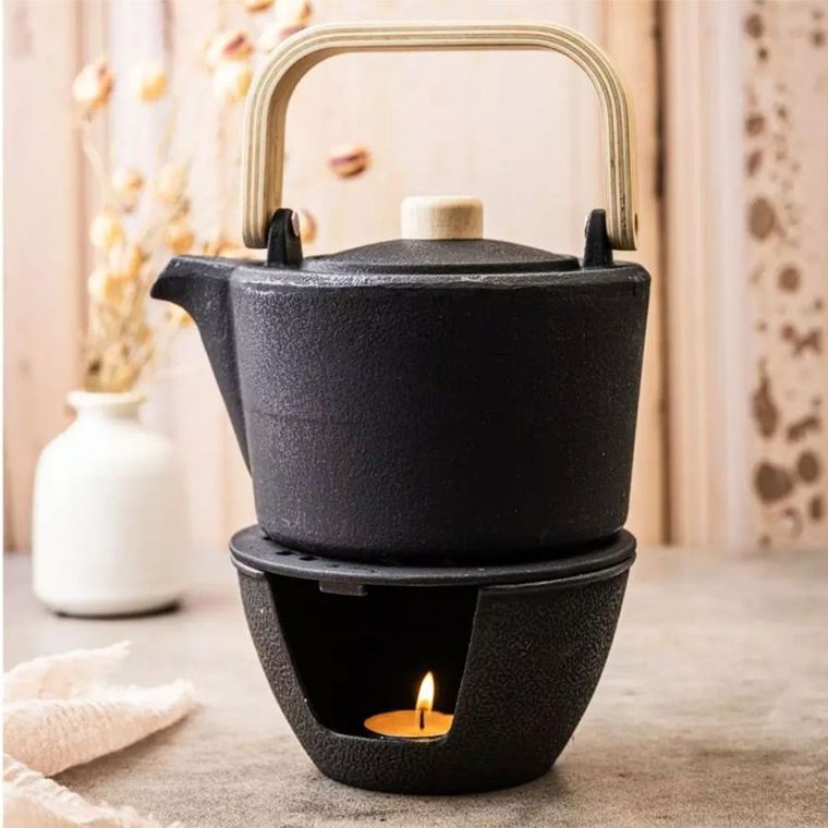 Kinghoff, podgrzewacz żeliwny do zaparzaczy