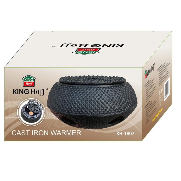 Kinghoff, podgrzewacz żeliwny do zaparzaczy, KH-1807