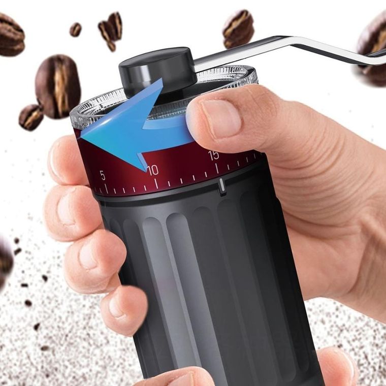 Kinghoff, ręczny młynek do kawy z regulacją, kh-2002