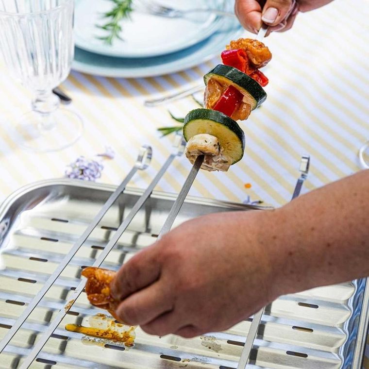 Kinghoff, szpikulce do szaszłyków, 36 cm, KH-1914