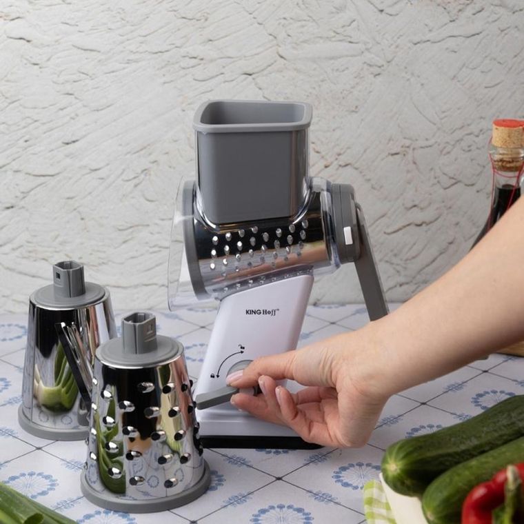 Kinghoff, tarka bębnowa do warzyw, sera, kh-1959