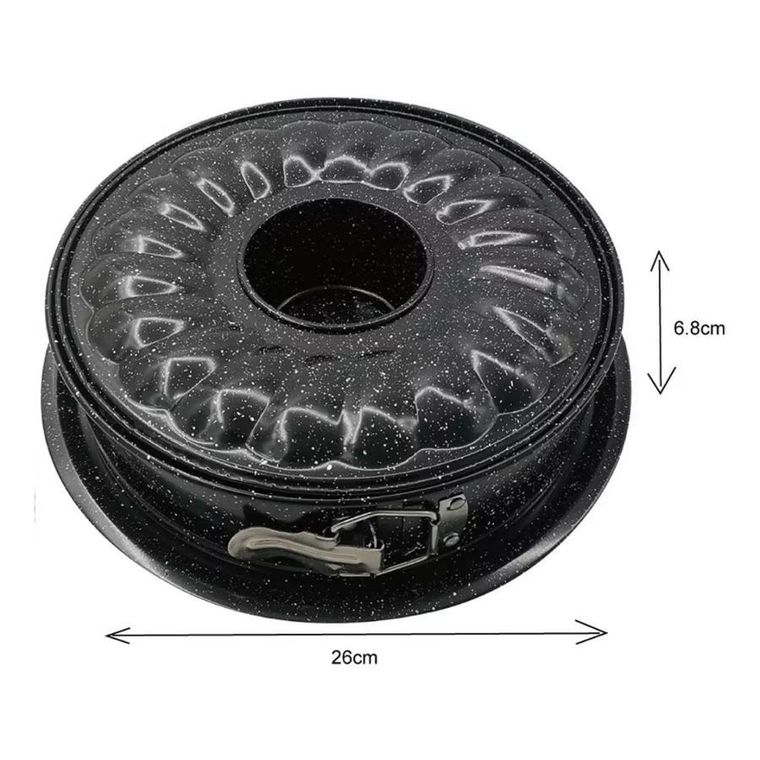 Kinghoff, tortownica z wkładem do babki, 26 cm, KH-1779