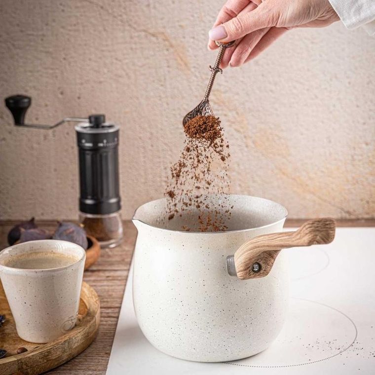 Kinghoff, tygielek marmurkowy do kawy po turecku, 1,8l, kh-1982