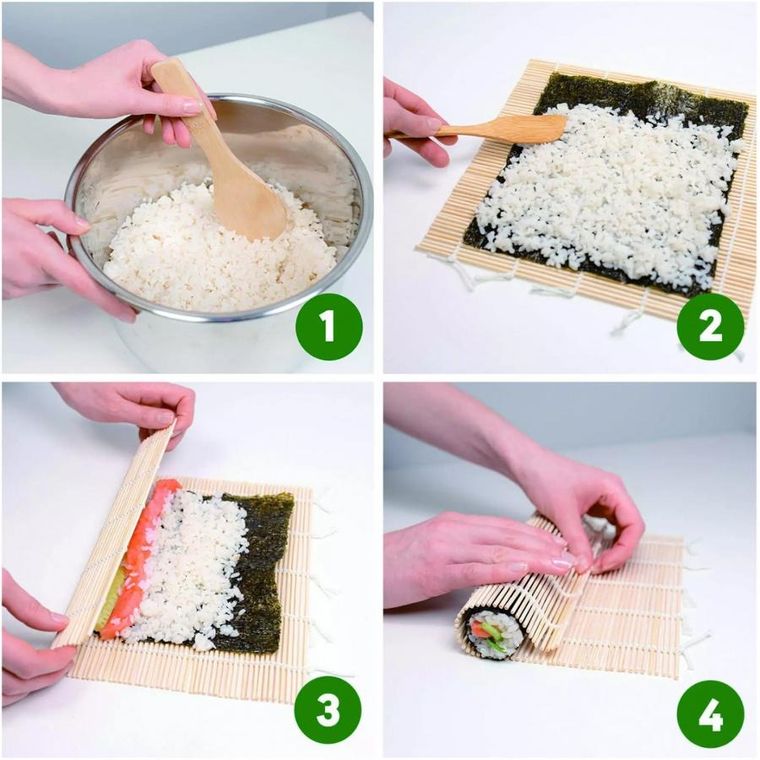 Kinghoff, zestaw do robienia i podawania sushi