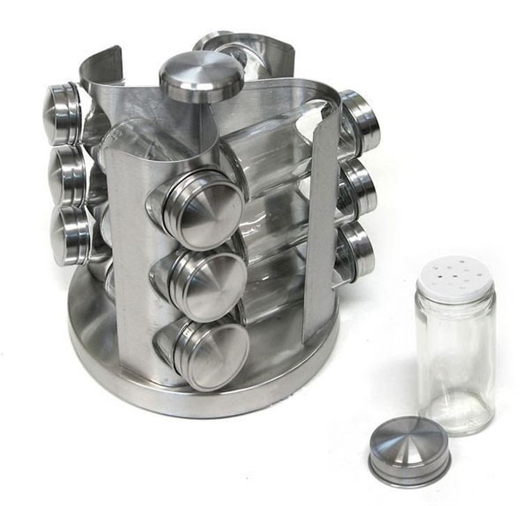 Kinghoff, zestaw pojemników na przyprawy, 12 elementów