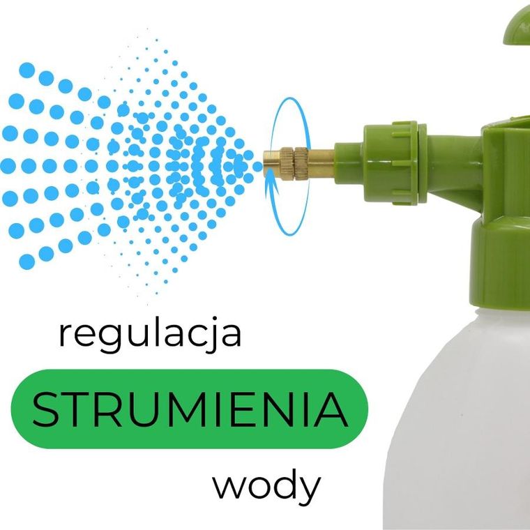 Kinzo, spryskiwacz ciśnieniowy do roślin, 2l, 1 szt.