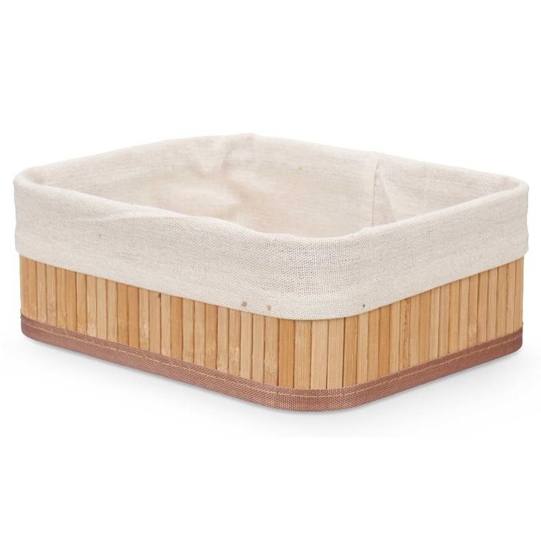 Kipit, Vivid, koszyki do łazienki bambusowe, 3 szt.