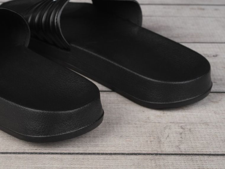 Klapki męskie, czarne, Lotto Flyde