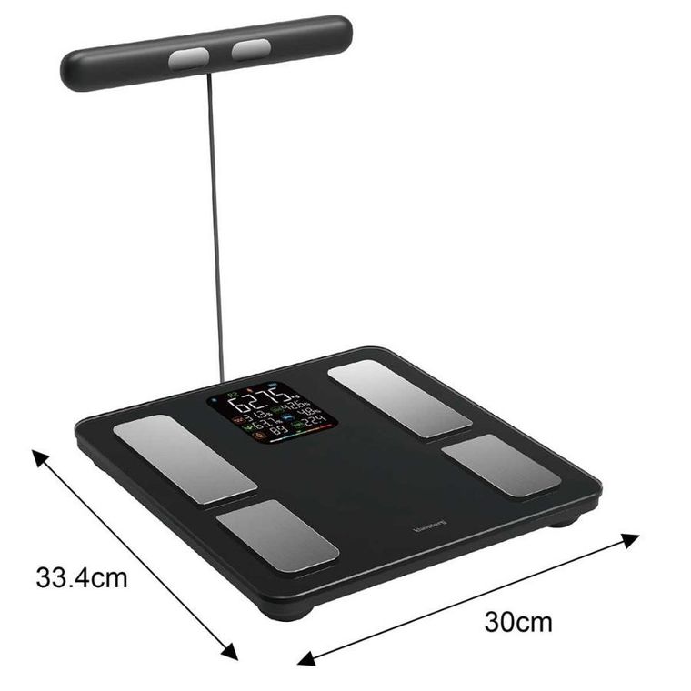 Klausberg, analityczna waga łazienkowa, smart ios android, kb-7856