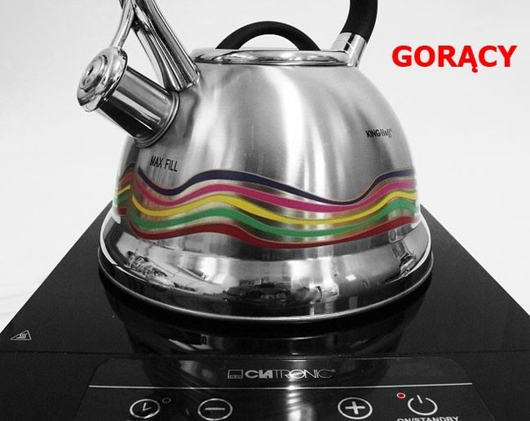 Klausberg, czajnik stalowy inox, 3.0l