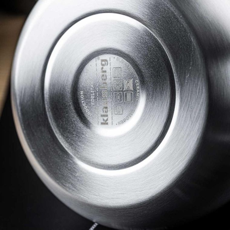 Klausberg, czajnik stalowy z gwizdkiem, 2.5l