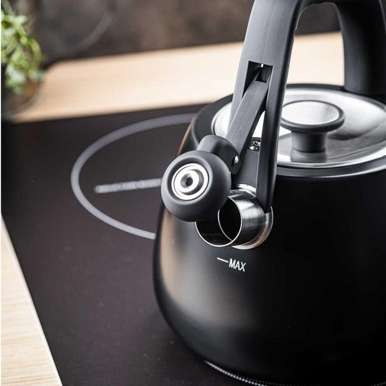 Klausberg, czajnik stalowy z gwizdkiem, 2.5l