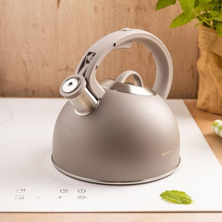 Klausberg, czajnik z gwizdkiem, stalowy, 2,5l, KB-7912