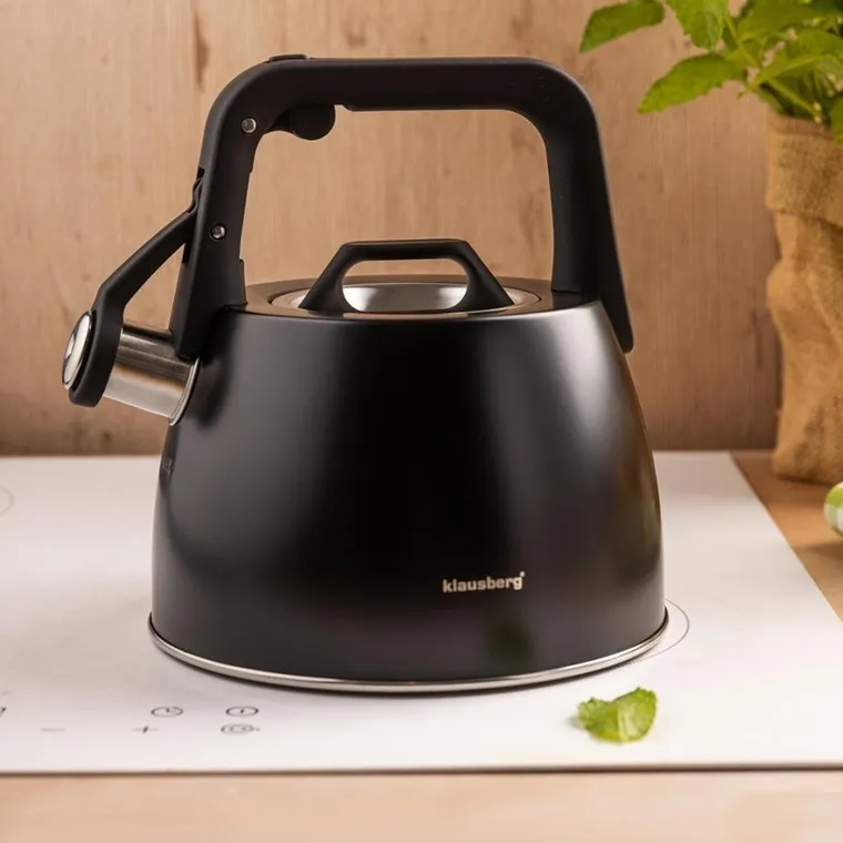 Klausberg, czajnik z gwizdkiem, stalowy, 2,5l, KB-7915