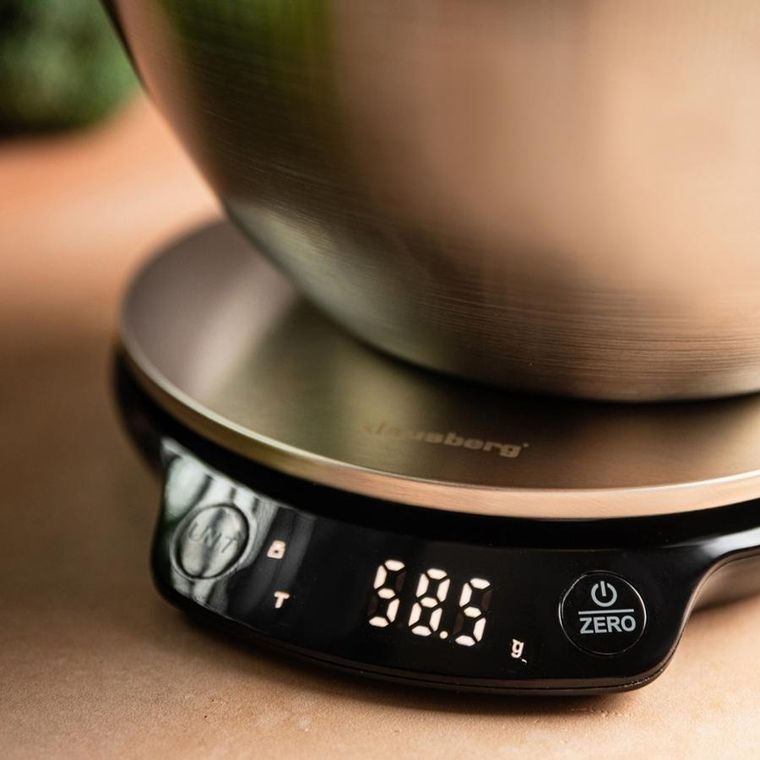 Klausberg, elektroniczna waga kuchenna, bluetooth, 5kg, kb-7939