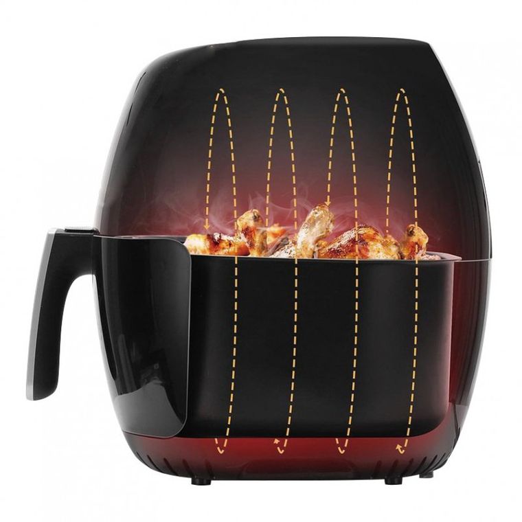 Klausberg, frytownica beztłuszczowa, air fryer, 1400w, 4,5l