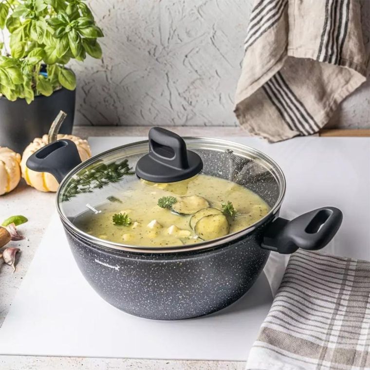 Klausberg, garnek marmurkowy, 24 cm, 3,7l, KB-7671