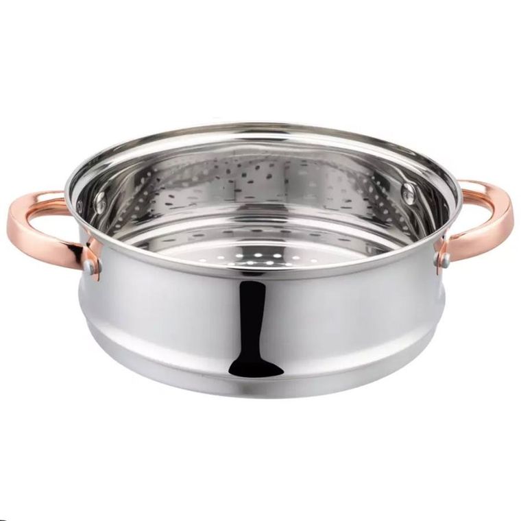 Klausberg, garnek na parę, rose gold, 18 cm, 5 elementów