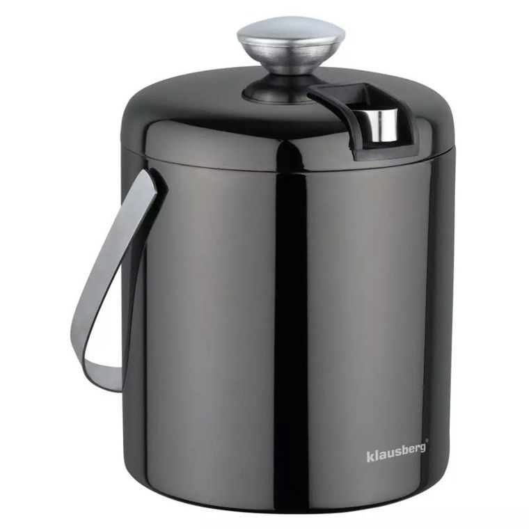 Klausberg, wiaderko do lodu ze szczypcami, 1,3l, KB-7656