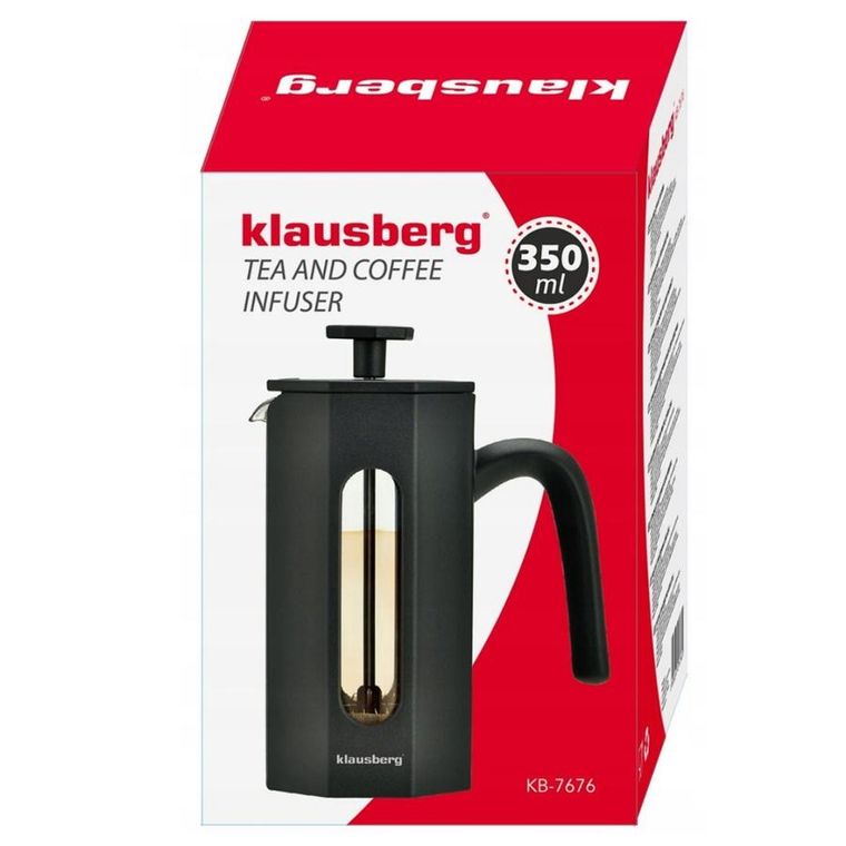 Klausberg, zaparzacz tłokowy do kawy/herbaty, 350 ml, KB-7676