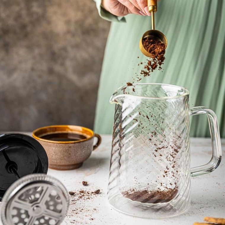 Klausberg, zaparzacz tłokowy do kawy/herbaty, termiczny, 1000 ml