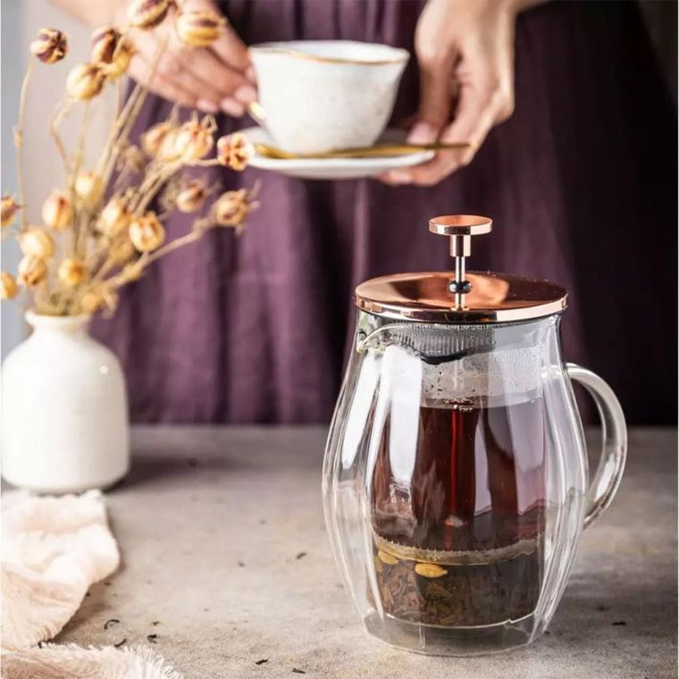 Klausberg, zaparzacz tłokowy do kawy/herbaty, termiczny, 600 ml