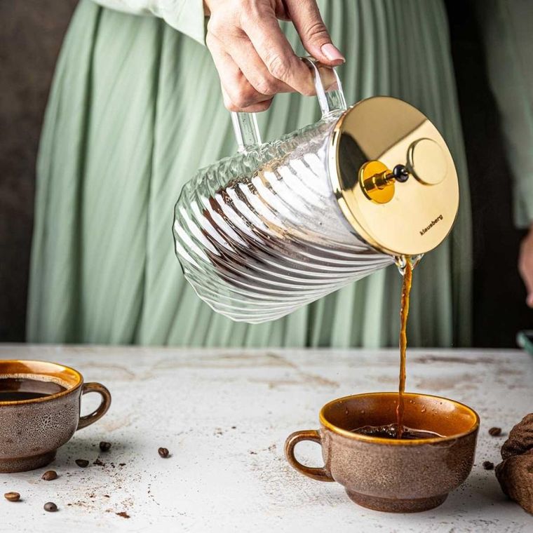 Klausberg, zaparzacz tłokowy do kawy/herbaty, termiczny, 600 ml