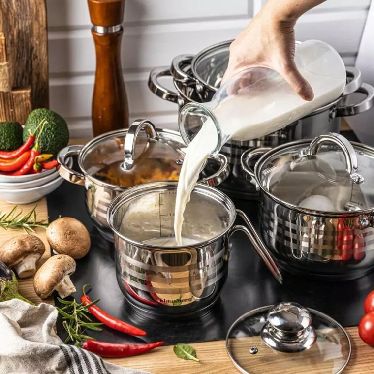 Klausberg, zestaw garnków, 10 elementów, KB-7696