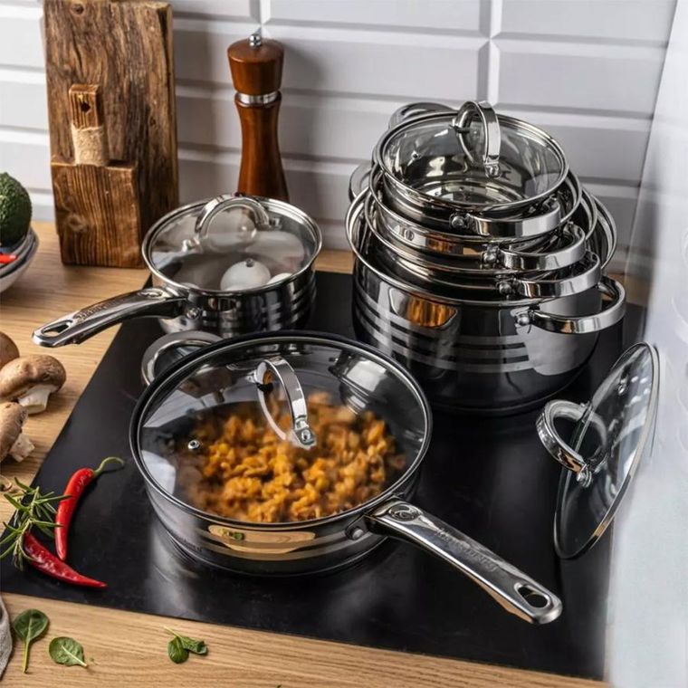 Klausberg, zestaw garnków, 12 elementów, KB-7698