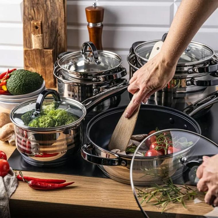 Klausberg, zestaw garnków, 12 elementów, KB-7702