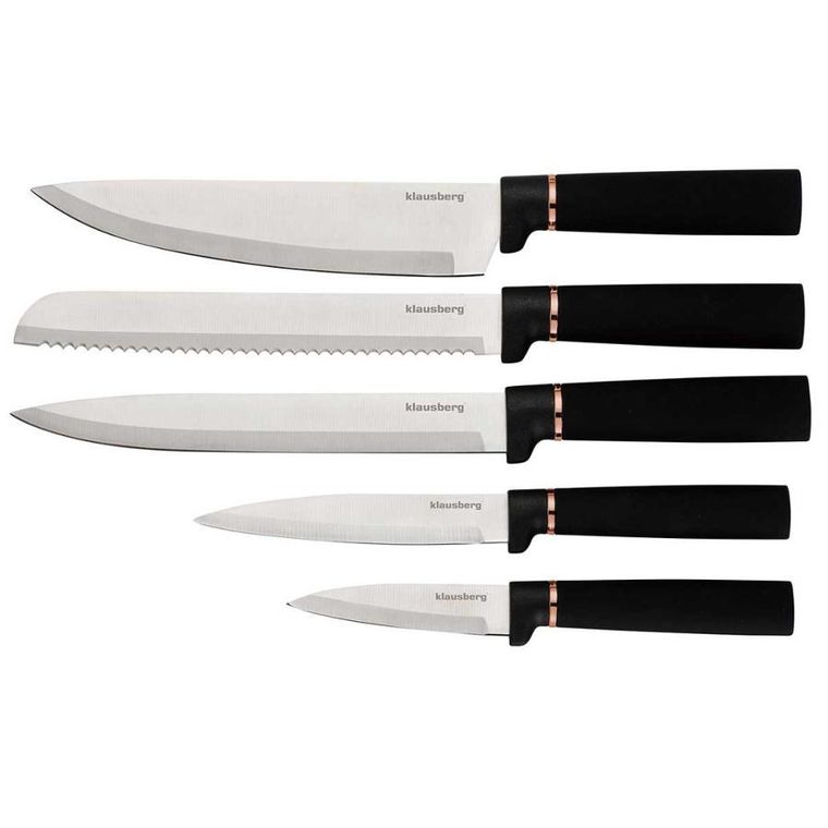 Klausberg, zestaw noży i przyborów kuchennych z deską