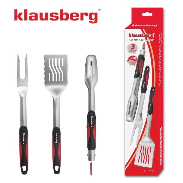 Klausberg, zestaw przyborów do grilla, KB-7899