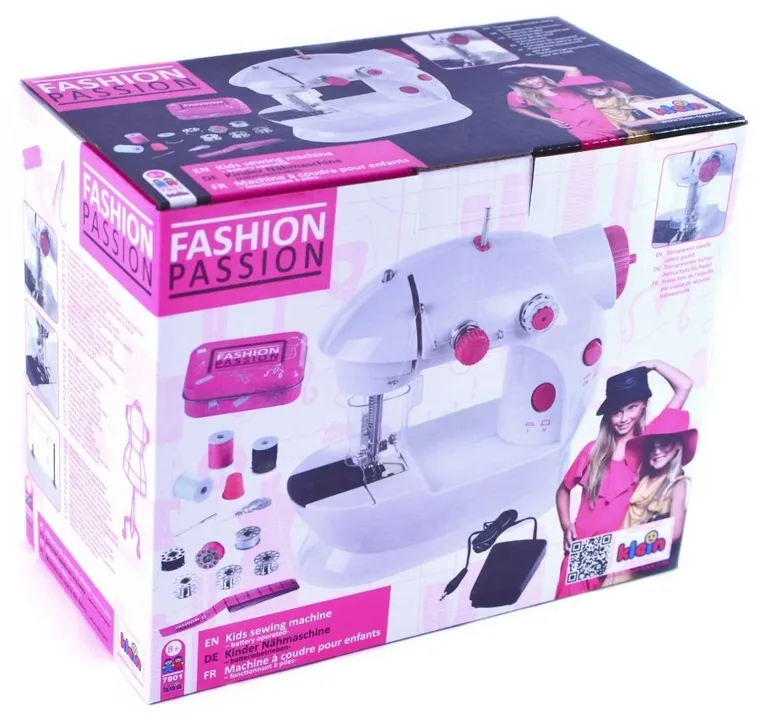 Klein, maszyna do szycia dla dzieci i akcesoria