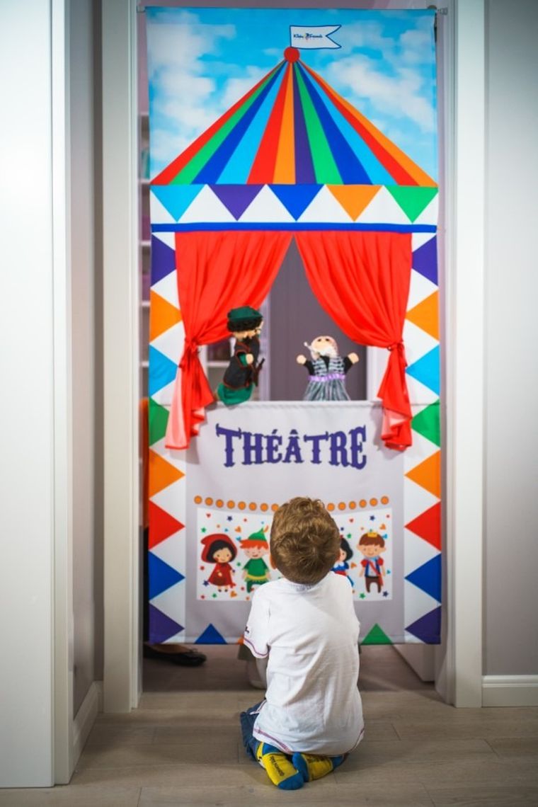 Kleks&Friends, Teatrzyk kukiełkowy, zawieszany