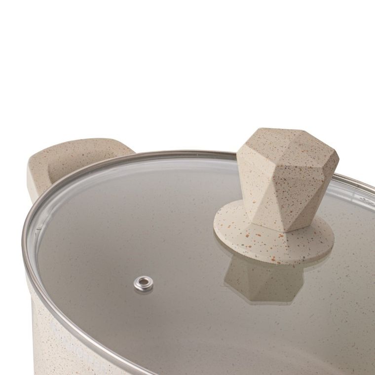 Könighoffer, Corte, zestaw garnków marmurowych na indukcję, 8 elementów