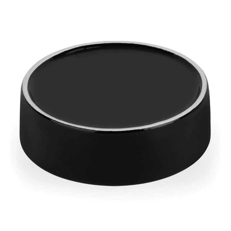 Könighoffer, cukiernica z bambusową pokrywą, czarna, 14,5-5 cm