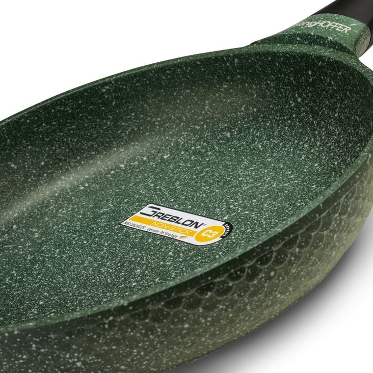 Könighoffer Green Husk, patelnia granitowa, indukcja, 28 cm