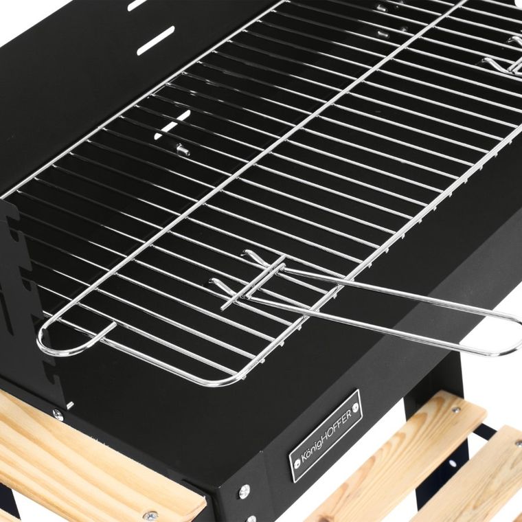 Könighoffer, grill ogrodowy na węgiel, 86-41-80 cm