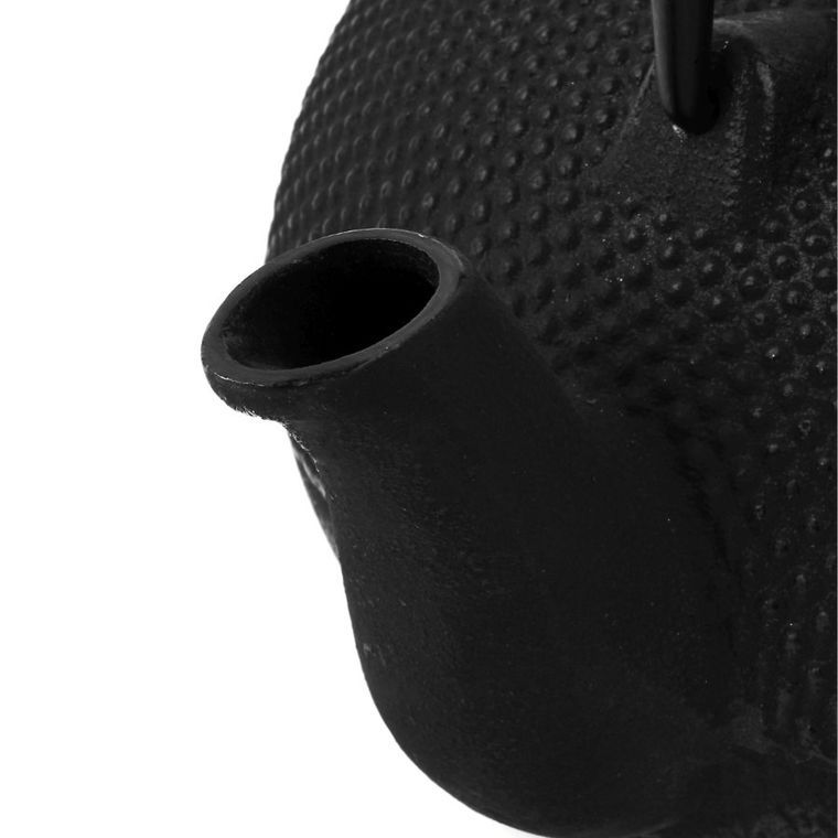 Könighoffer, Hanako, imbryk do herbaty z zaparzaczem żeliwny, 1,8 l, czarny