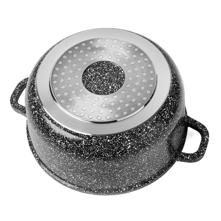 KönigHoffer, Kingstone, garnek ceramiczny, zestaw z nakładkami, 5,5l