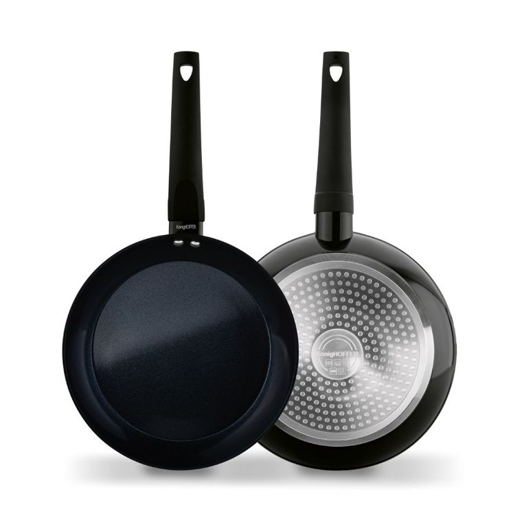 Könighoffer, patelnia z powłoką ceramiczną, Triste Black, 20-4 cm