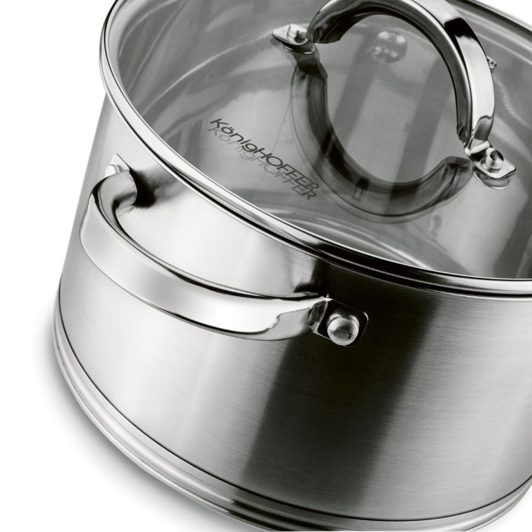 Könighoffer, Petra, garnek na indukcję z pokrywką 5,9l