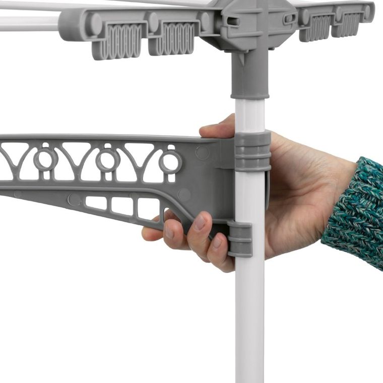 Könighoffer, suszarka balkonowa, pionowa, 72-55-150 cm