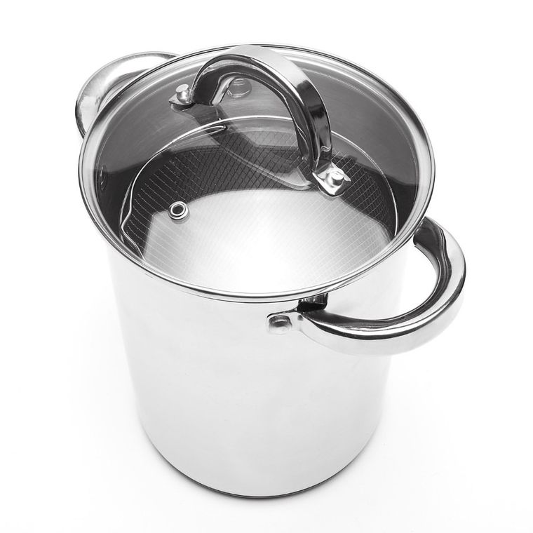 Könighoffer, wysoki garnek z sitkiem, indukcja, 4l, 16-21 cm