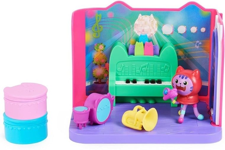Koci Domek Gabi, Magiczne pomieszczenia do domku, pokój muzyczny