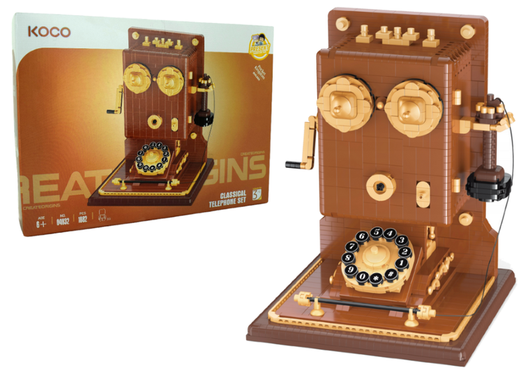 Koco, Telefon retro, klocki, 1882 elementy