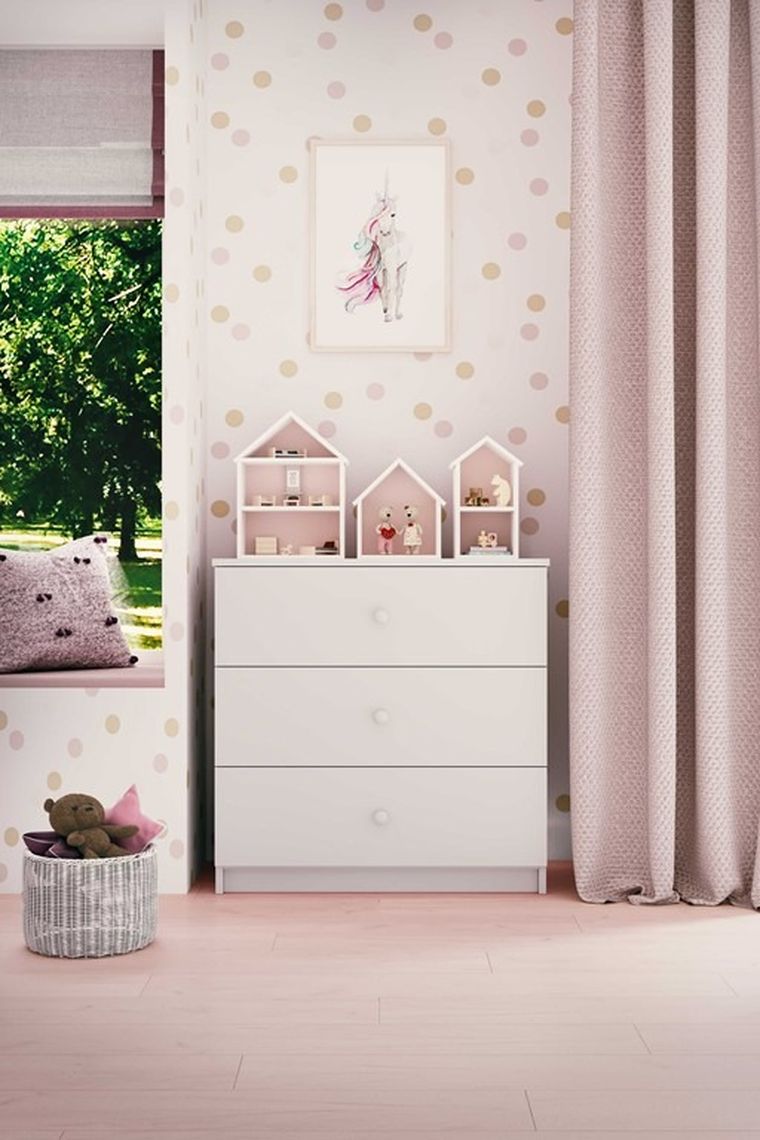 Kocot Kids, Babydreams, komoda, biała