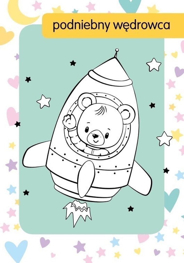 Kolorowanka z tatuażami. Słodkie misie