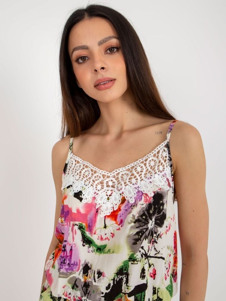 Kombinezon damski, biały, Factory Price